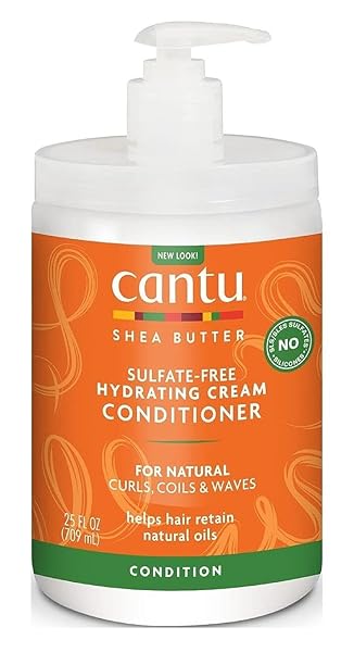 CANTU NATURAL HAIR CONDITIONER HYDRATING CREAM 25 OUNCE PUMP (6 PACK)