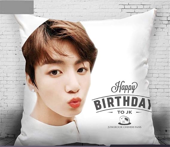 Amazon Emelun Bts 防弾少年団 ジョングク Jung Kook 抱き枕 腰枕 クッション 両面枕 ふわふわ かわいい 男女兼用 コスチューム コスプレ アイドル 芸能人グッズ 通販