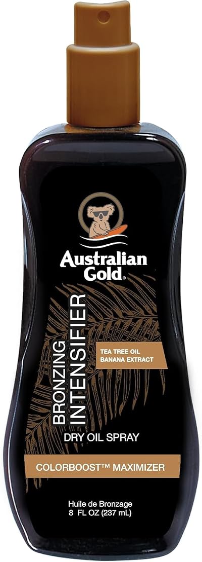 Australian Gold Intensifier Bronzing Dry Oil Spray 237ml Tanning Accelerator