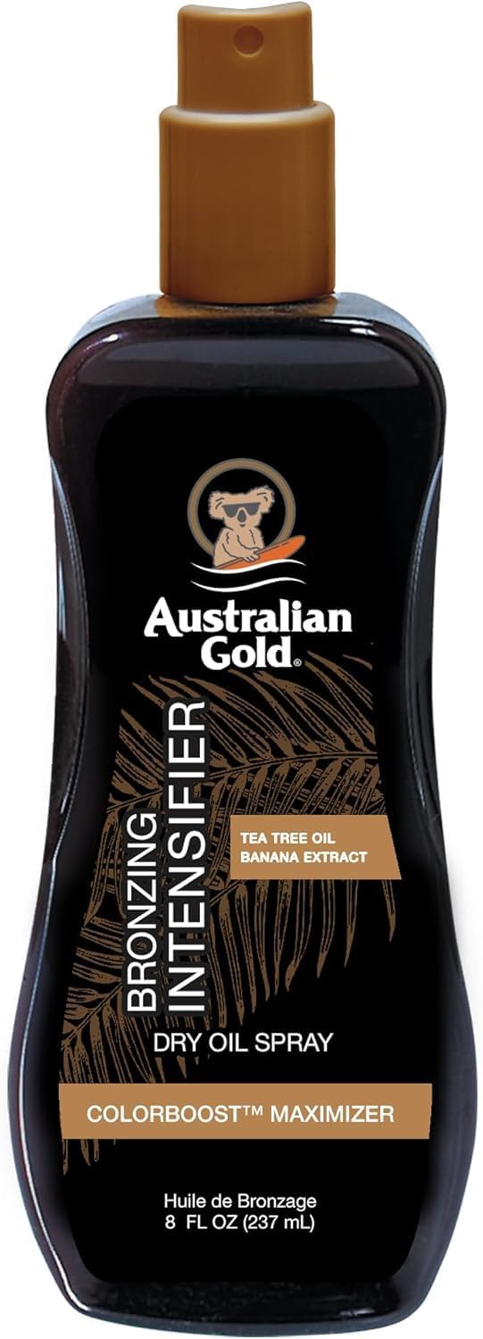 Australian Gold Intensifier Bronzing Dry Oil Spray 237ml Tanning Accelerator