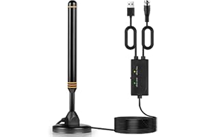 JOKKLOKK TV Antenna-TV Antenna Indoor/Outdoor, Antenna for Smart TV,TV Antenna for Local Channels,Digital Antenna for Smart tv Indoor,tv Antenna for Smart tv Indoor