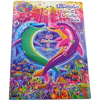 Amazon.com: Lisa Frank Color Me 11x16 Poster Book, Adult Coloring Book