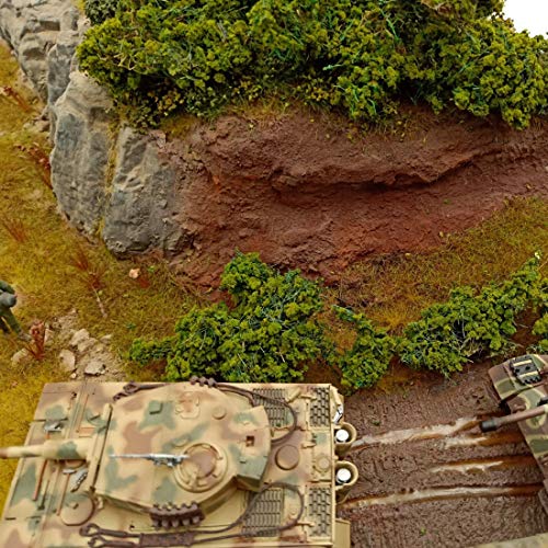 Warmtree DIY Miniature Shrubs Bushes Foliage Terrain Model Kit Sand Table Simulation Landscape War Gaming Terrain Decoration Railroad Scenery War Gaming Scenery