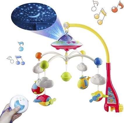 rotating crib mobile