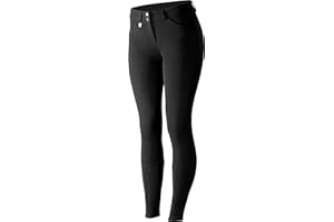 HORZE Grand Prix Womens Classic Hunter Knee Patch Breeches