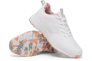 ULTIANT Women Golf Shoes Spikeless Waterproof Golf Sport Sneakers Size5-10