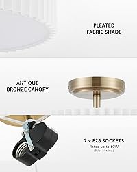 VONLUCE Semi Flush Mount Ceiling