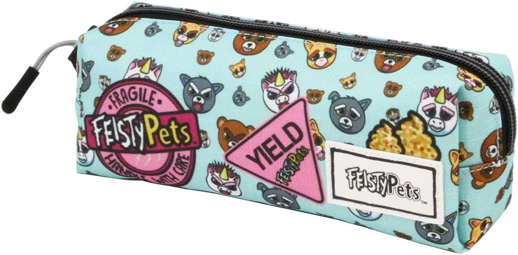karactermania Feisty Pets Glenda Glitterpoop-Square HS Pencil Case, Multicolour