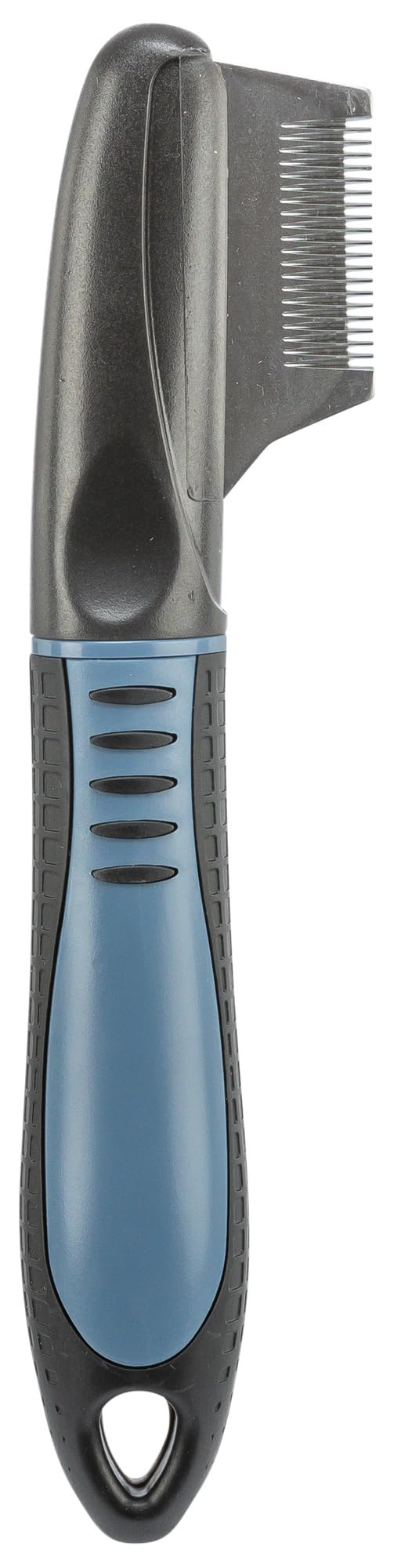 Trixie Fine Coat Comb Trimmer, Stainless Steel, Dogs, Black