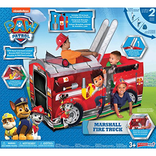 Playhut Paw Patrol Marshall Fire Truck Playhouse | Pricepulse