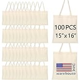 OKBA Sublimation Tote Bags, Canvas Bags,Blank polyester bags, reusable shopping bags for Decorating DIY Crafting
