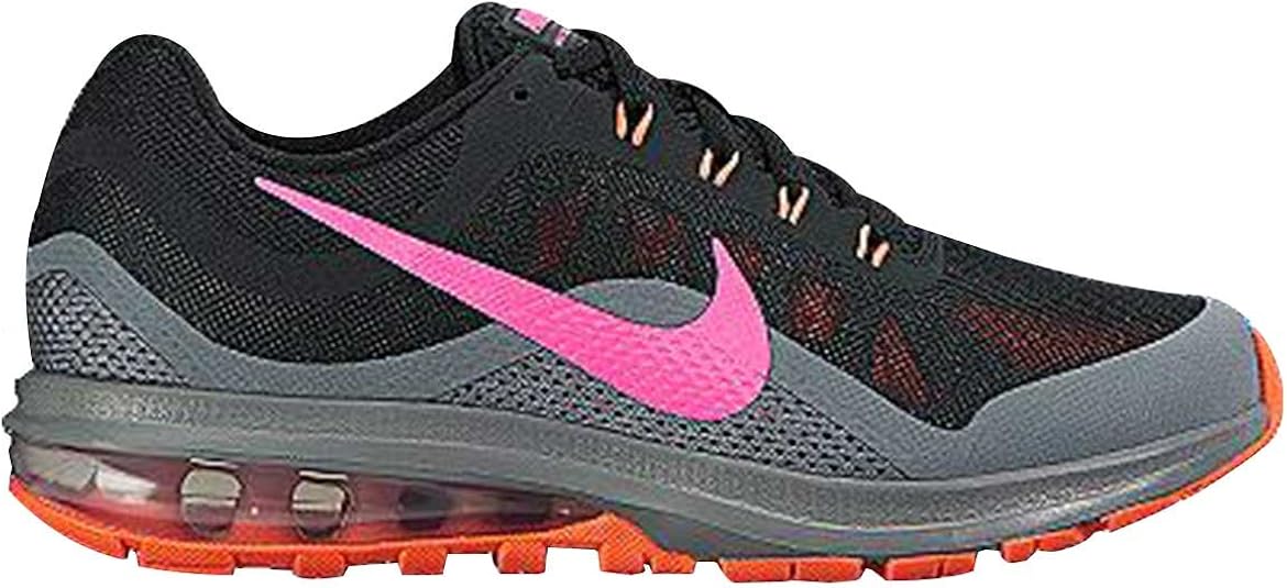 Amazon.com | NIKE New Women's Air Max Dynasty 2 Running Shoe Black/Pink/Mango 7 | Running