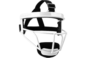 Dinictis Softball Face Mask, Lightweight, Comfortable, with Wide Field Vision, Durable and Safe Face Guards, Premium Protective Softball Fielder's Mask