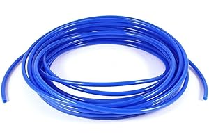 LIIMEVVON Lemoy 1/4 Inch, 10 Meters 30 feet Length Tubing Hose Pipe for Reverse Osmosis RO Water Purifiers Filter System (blue)