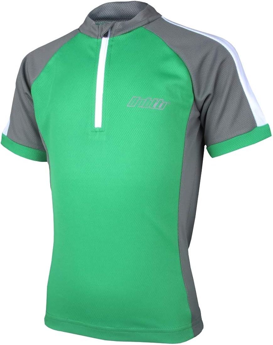 bpbtti Kid's Cycling Jersey Short Sleeve Bike Biking Shirts Quick-Dry T-Shirt with 1 Rear Pocket: Clothing