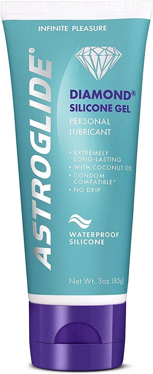 Astroglide Diamond, Premium Waterproof Silicone Gel