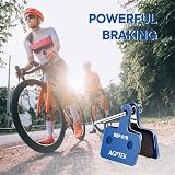 AGPTEK Bike Brake Pads 4 Pairs Disc for Shimano M515 M525 C501 C601 M415 M416 view 6