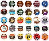 30-count Single Serve All REGULAR Coffee Variety Pack Featuring Green Mountain, Coffee People, Diedrich, Newman’s Organic, Emerils, Tim Horton's, Guy Fieri, Marley Coffee, Tully’s & More