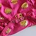 Messy Code Baby Romper Onesies Girls Clothes Gold Dot Jumpsuits Headband Outfit Sleeveless Boutique,Hot Pink,Small / 6-12Month
