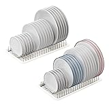 Simple Houseware 2 Pack Stainless Steel Plate