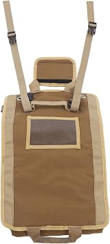 BROLEO Tool Roll Up Bag Organizer Khaki Oxford Cloth Separate Pockets Durable view 7