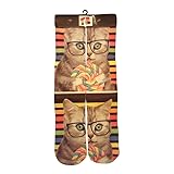 Kids Teens and Adult Socks Mid Crew 3D Printed Fits