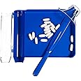 Upgraded Pill Counter Tray with Spatula - Larger Tray and Added Guide Cap, Convenient Pill Counting Tray for More Pills Each Time, No More Falling