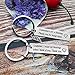 Vadaka Godparent Gifts from Godchild,Godmother Keychain Godfather Keychain Christening Gift for Godmother Godfather Baptism Jewelry Gift for Godmothers Godfather Birthday Gift for Women men (2 Pack)