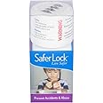 SaferLock Combination Lock Prescription Pill Bottle with 4 Digit Combo Locking Cap to Secure Your Medication