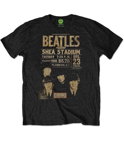 T-Shirt The Beatles Drop T Songs Men's Blk Tee - Libreria - Foto 4