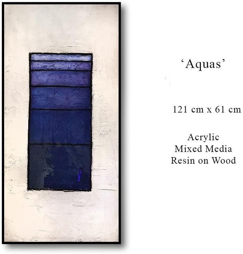 Aquas - Original artwork. Hand painted. Modern art. Resin. Abstract artwork. Contemporary art