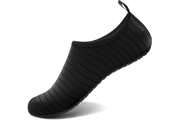 VIFUUR Water Sports Shoes Barefoot Quick-Dry Aqua Yoga Socks Slip-on for Men Women