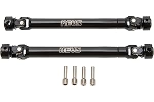 MEUS RACING MEUS RACNIG 2pcs SCX10 Driveshafts for 1/10 RC Crawler Axial SCX10/Tamiya CCO1/Redcat Gen8 etc.. (119mm)