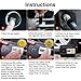 DBPOWER 12V DC Tire Inflator with Digital LCD Display and LED Lights, Portable Air Compressor Pump for Cars, Bikes and Inflatables