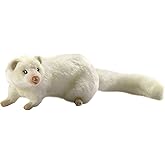 Hansa White Ferret 12" Hansa Plush