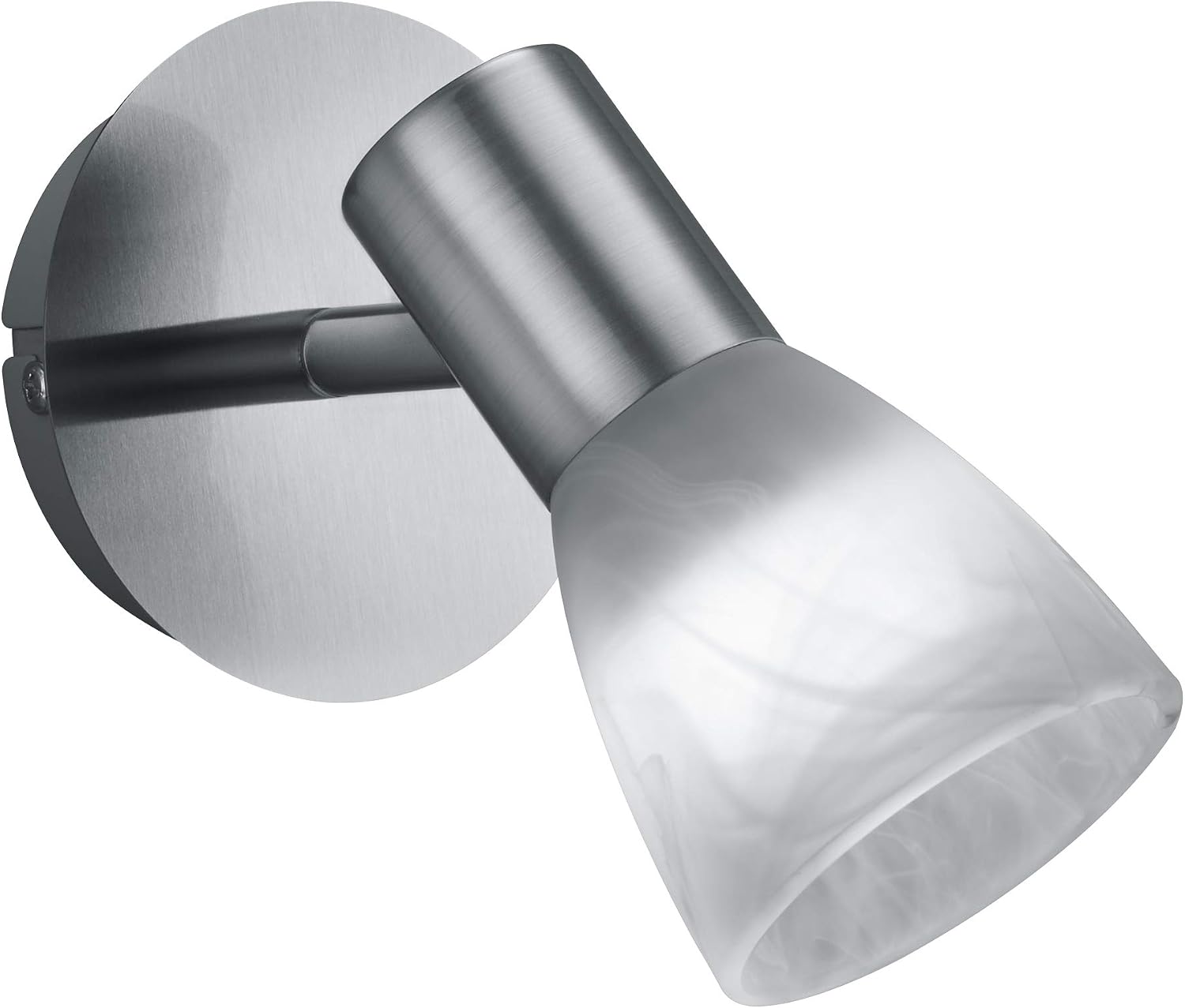 Reality Leuchten Wall Spotlight, Metal, Matte Nickel