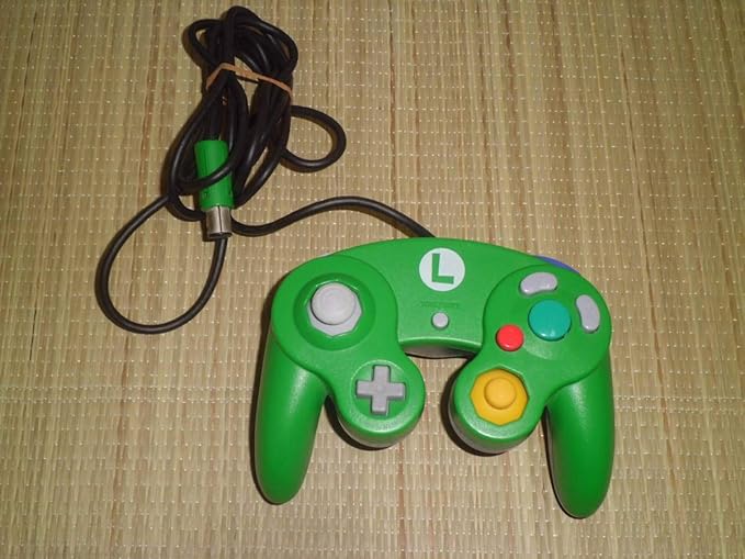 Amazon Co Jp ゲームキューブ Gc コントローラ クラブニンテンドー 限定 ルイージ カラー グリーン ホビー 通販