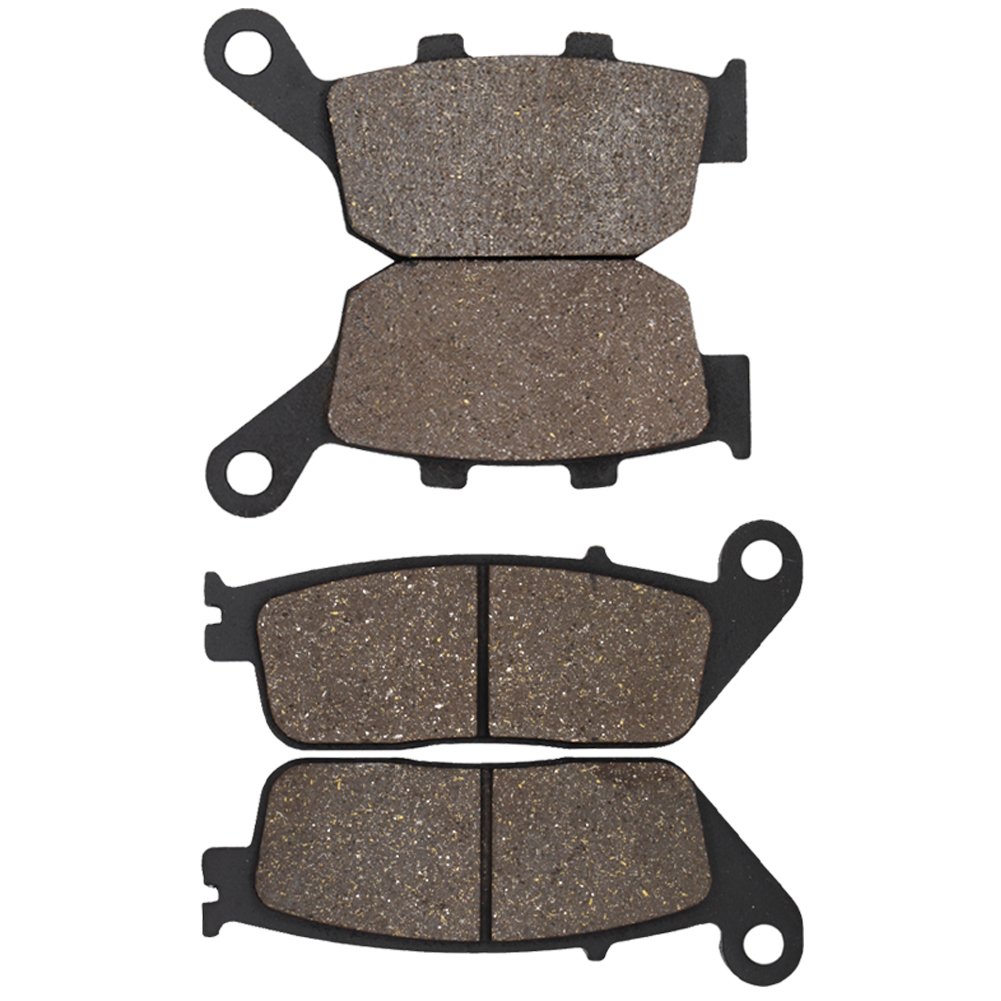 Cyleto Front and Rear Brake Pads for CB 500 F CB500F 2013 2014 CB 500X CB500X CB500XA 2013 2014 CBR 500 Twin 2013 XL 600 Transalp 1994-1996 VTR 250 1998-2007