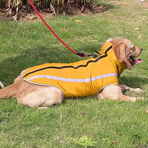 Idepet Waterproof Dog Coat Winter Warm Jacket,Windproof Pet Clothes Dog Jacket Outfit for Small Medium Large Dogs with Harness Hole XL-6XL - Image 4
