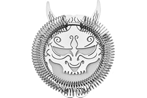 Stainless Steel Cocktail Strainer Hawthorne Strainer for Home Bar and Professional Bartenders