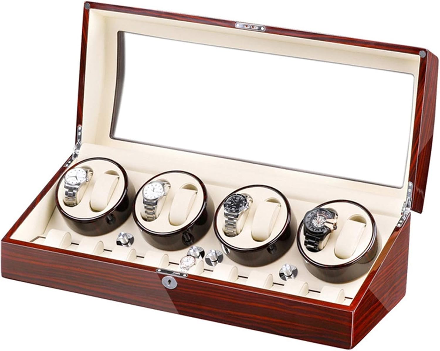 Storage Drawer for Watches and Jewelry Automatic Watch Winder Box for 8