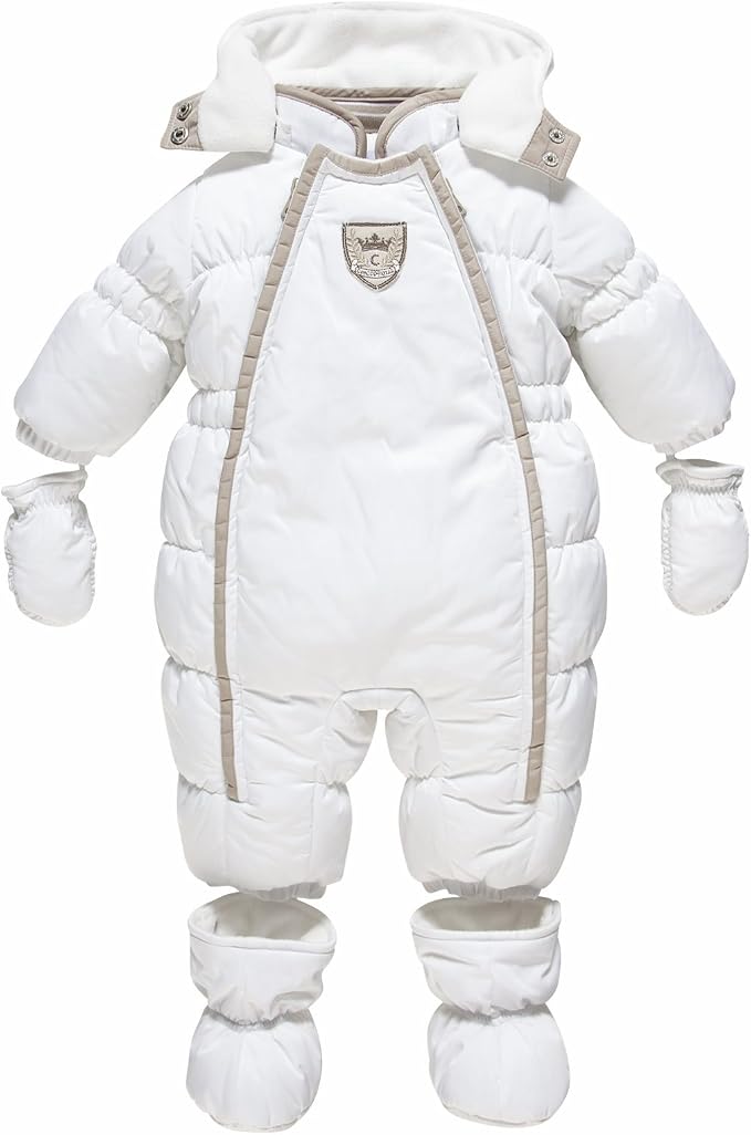 Combinaison De Neige Bébé Garçon/fille - Manteau D'hiver Avec Capuche Ours, Imperméable, Coupe-vent, Fermeture éclair Pratique
