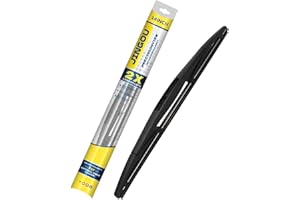 JINGOU 14 Inch Rear Wiper Blade Compatible with Subaru Outback 2006-2019/Subaru Forester 2006-2022/Honda Fit 2009-2020 Back Windshield Wipers (Pack of 1), Automotive Replacement Windshield Wiper Blades(14B)