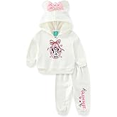 Disney Minnie Mouse Baby Girls Hoodie and Pants 2 Piece Set for Newborn and Infant