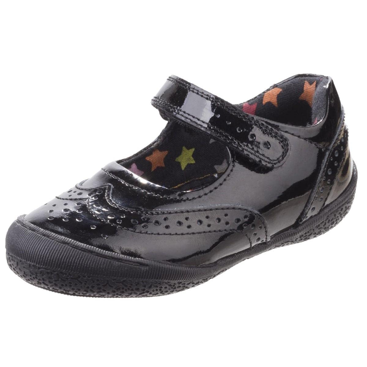 Hush Puppies Rina, Girls’ Mary Jane, Black (Black), 12 UK Child(30.5 EU)