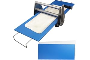 ZHONTIN Compact Dough Sheeter (12") with 2 Sheeter Board. Manual Dough Sheeter Machine with Adjustable Thickness Settings for Making Fudge Crust, Pizza Dough, Puff Pastry Dough