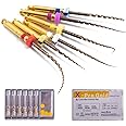Easyinsmile X-Pro Gold Rotary Files 6PCS Dental Endodontic Niti Root Canal Files (21MM Assorted)