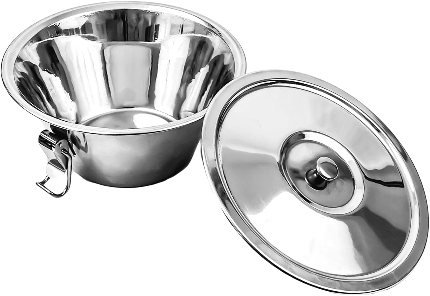 Arga - Pudding Mould with Lid - Stainless Steel Pudding Steamer - Pudding Mould - Ø 22 cm