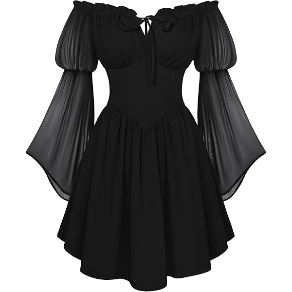Amazon.com: Dare to Wear Renaissance Corset Dress: Gothic Victorian Witchy  Womens Sexy Lace Halloween Cosplay Festival Gown, Walnut S: Clothing, Shoes  & Jewelry