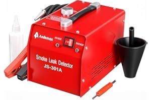 Andeman Automotive Smoke Machine Leak Detector for EVAP, Vacuum, Fuel and More Leak Testing, 12V DC Exhaust Leak Detector Built-in air Pump Evap Leak Detector - Professional Diagnostic Tool for Car